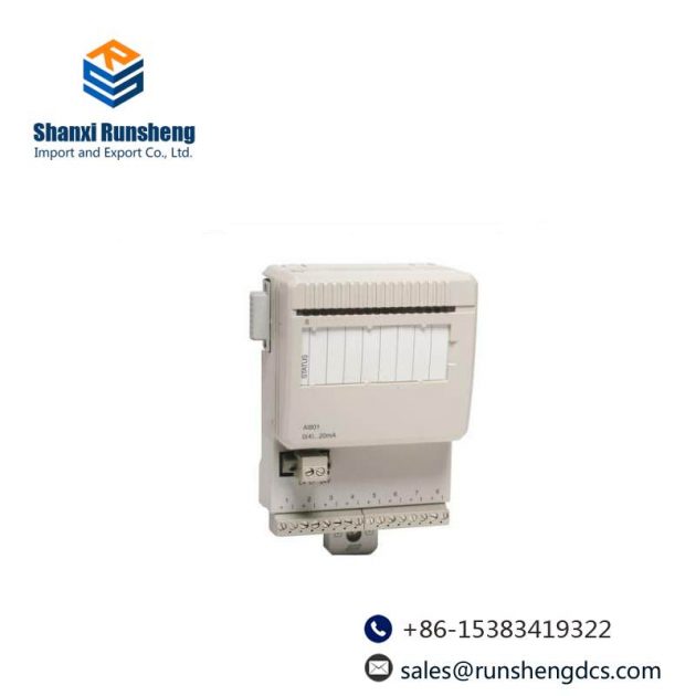ABB AI801 - 3BSE020512R1: 8-Channel Analog Input Module, Precision & Reliability for Industrial Automation
