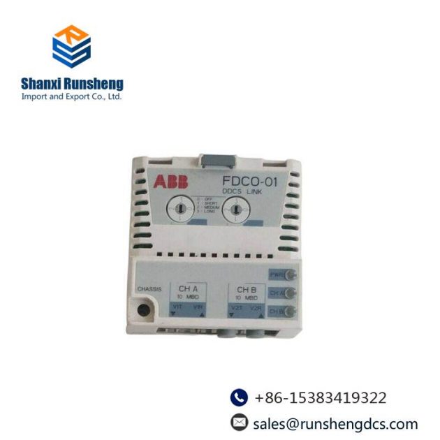 ABB FDCO-01 COMMUNICATION MODULE - High-Performance Ethernet Networking for Industrial Automation