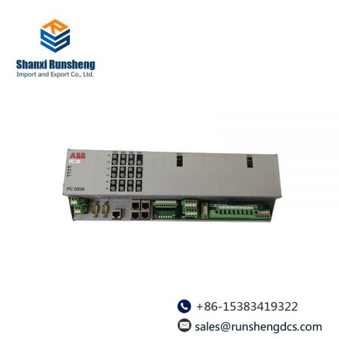 ABB PC D230 A - 3BHE022291R0101 I/O Module: Industrial Control Solution