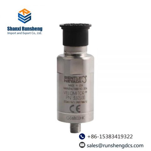 Bently Nevada 330500-02-01: Precision Piezo-Velocity Sensor for Machine Condition Monitoring