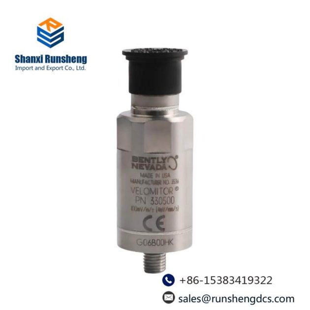 Bently Nevada 330500-02-01: Precision Piezo-Velocity Sensor for Machine Condition Monitoring