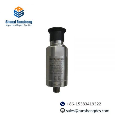 BENTLY NEVADA 330500-02-CN Velocity Sensor: Precision Measurement for Industrial Control