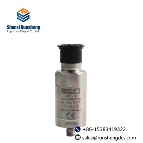 Bently Nevada 330500-04-01: Precision Piezo-Velocity Sensor for Machinery Monitoring