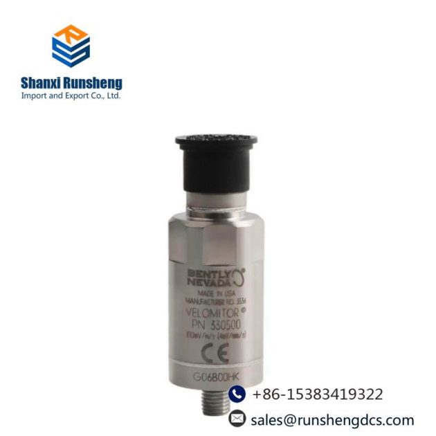 Bently Nevada 330500-04-01: Precision Piezo-Velocity Sensor for Machinery Monitoring