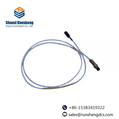 BENTLY NEVADA 330730-080-02-05: High-Performance 3300 XL Extension Cable for Industrial Control Systems