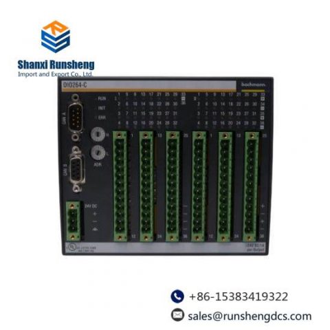 Bachmann DIO264-C: Advanced Digital Input/Output Module
