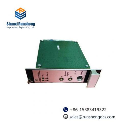 Emerson A6120 Seismic Vibration Monitor, Precision Monitoring Solution for Industrial Control