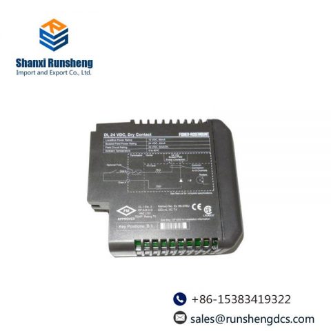Emerson KJ3001X1-BB1 | 12P0550X132 | VE4001S2T2 Contact Card | Control Module
