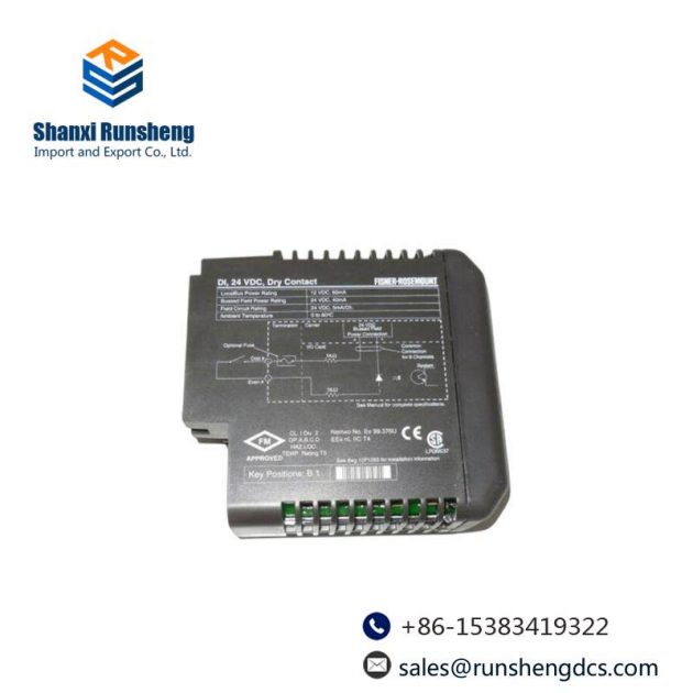 Emerson KJ3001X1-BB1 | 12P0550X132 | VE4001S2T2 Contact Card | Control Module