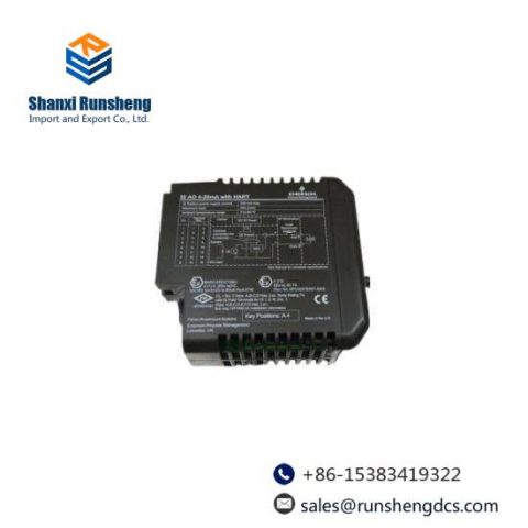 EMERSON KJ3102X1-BE1 | 12P2703X052 | HART 8 Channel Module