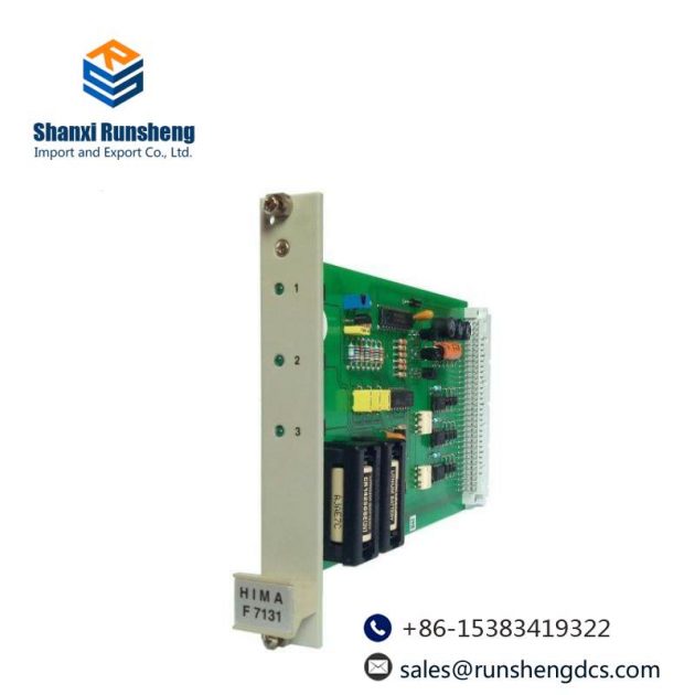 HIMA F7131 - PLC Power Supply Monitoring Module
