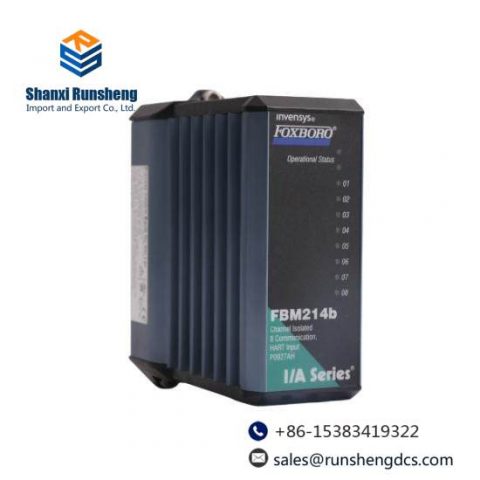 Foxboro FBM214B P0924JH Input Module - Precision Control for Industrial Automation