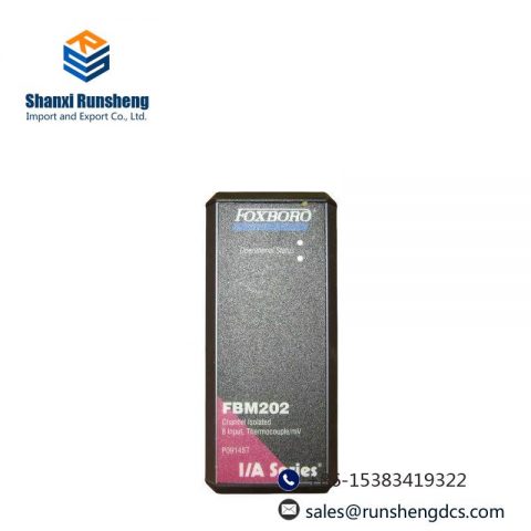 FOXBORO FBM202 Input Module for Industrial Automation