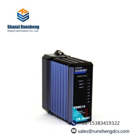 Foxboro FBM216 P0917TN - Industrial Automation System, for Precise Control Solutions