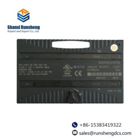GE FANUC IC200ALG620 Analog Input I/O Module