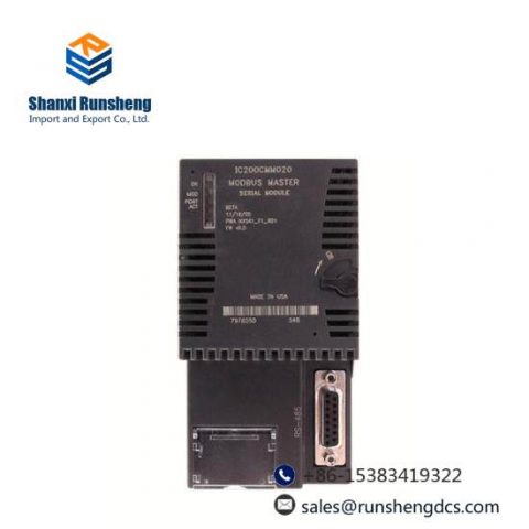 GE Fanuc IC200CMM020 Communications Module - High-Performance Networking for Industrial Automation