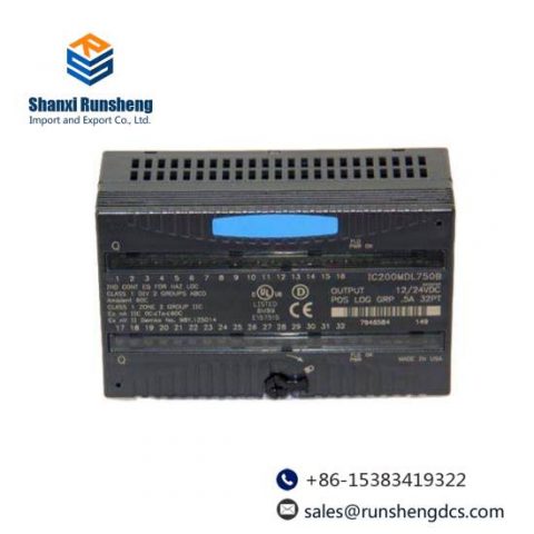 GE FANUC IC200MDL750 Output Module, Advanced Control Solutions for Industrial Automation