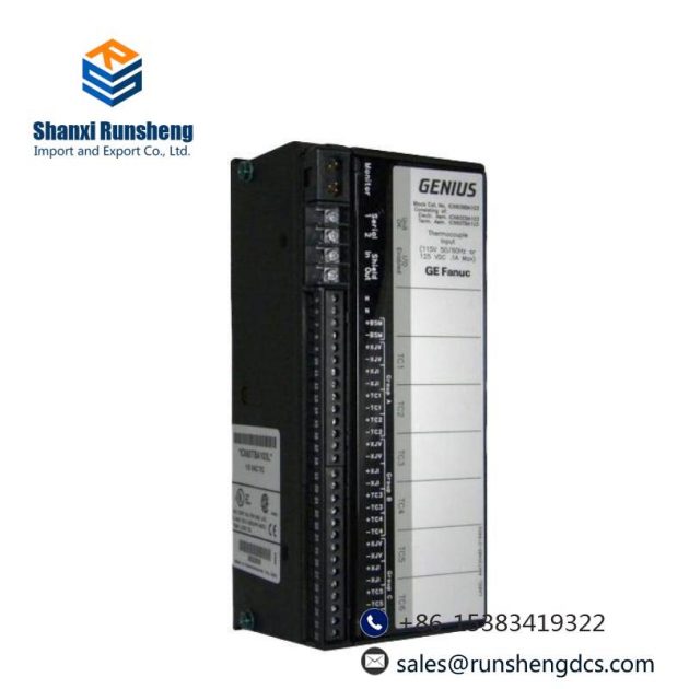GE Fanuc IC660BBA021 Thermocouple Input Block