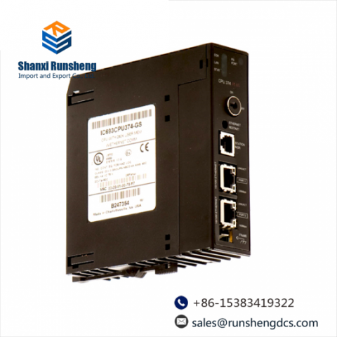 GE FANUC IC693CPU374 - TCP/IP Ethernet Communications Module