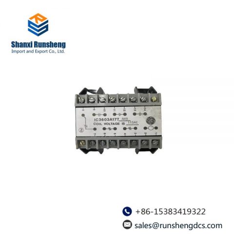 GE IC3603A177 Relay Module: Precision Control in Turbine Systems