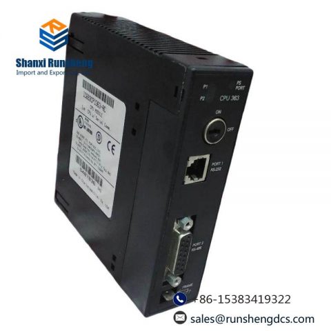 GE IC693CPU363 - Advanced Programmable Logic Controller Module