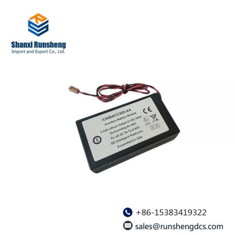 GE ACC302 Battery Module - High Capacity Energy Storage, Designed for Industrial Control Systems