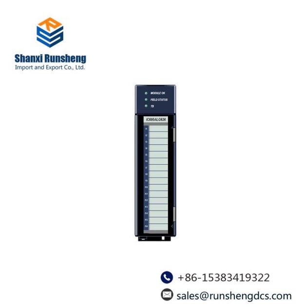 GE IC695ALG626 ANALOG INPUT HART MODULE: Industrial Automation Solutions for Enhanced Efficiency