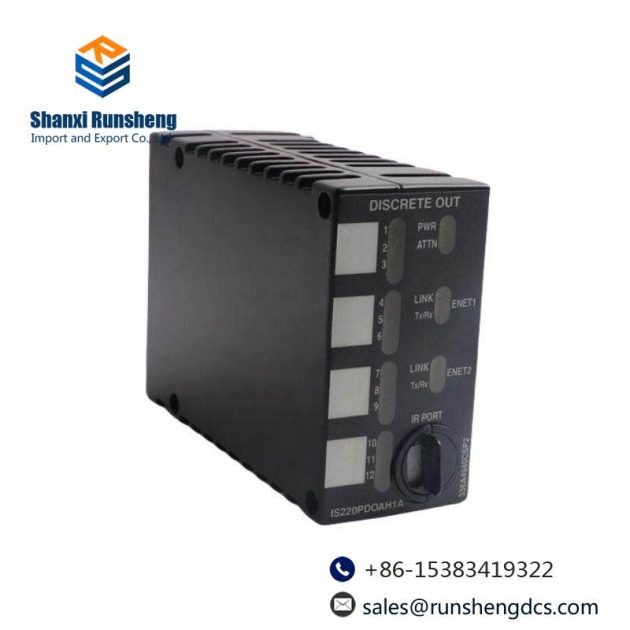 General Electric IS220PAICH1A Analog I/O Pack for Hazardous and Non-Hazardous Locations