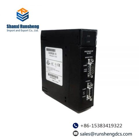 GE IC693PBS201 - Profibus DP Module for 90-30 Series, Industry Standard Automation