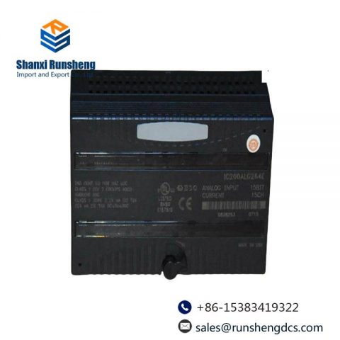GE IC200ALG264E - High-Precision Current Analog Input Module