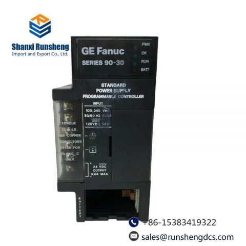 GE IC693PWR321T - High Performance Power Supply Module for Industrial Automation