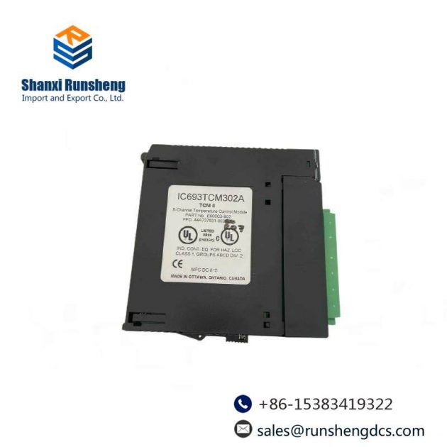 GE IC693TCM302B Temperature Control Module: Precise Climate Management for Industrial Processes