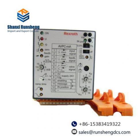 REXROTH VT-MACAS-500-10/V0 Position & Velocity Control Module