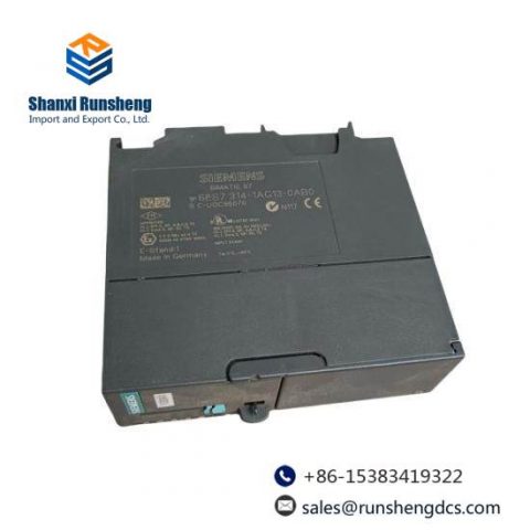 Siemens 6ES7 314-1AG13-0AB0 | Advanced Microprocessor Module for Industrial Automation