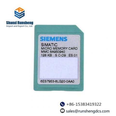 Siemens 6ES7 953-8LG20-0AA0 Micro Memory Card for Industrial Control Systems