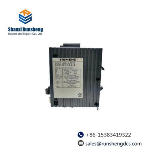 Siemens 6GK1502-3AA10 Optical Link Module: Industrial Control Innovation