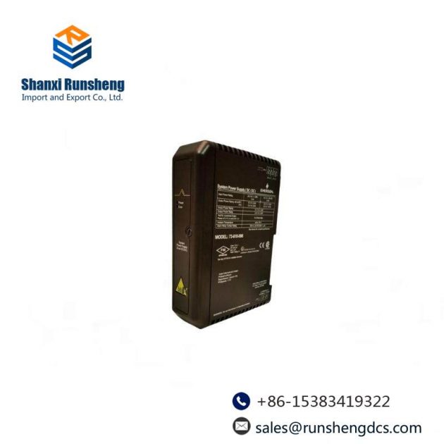 EMERSON VE5009 KJ1501X1-BC3 12P3935X022 - Advanced Industrial Power Supply System