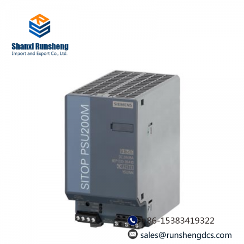 SIEMENS 6EP1333-3BA10: Precision Input Power Supply for Industrial Control