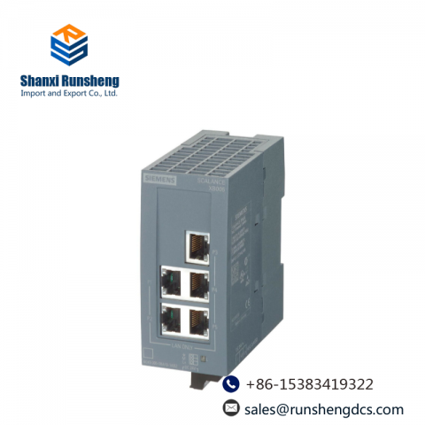 SIEMENS SCALANCE XB005, 6GK5005-0BA00-1AB2 - Industrial Ethernet Switch, Entry Level