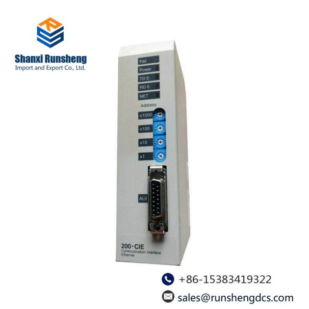 ABB 200-CIE Ethernet Communication Interface, Industrial Automation Solutions