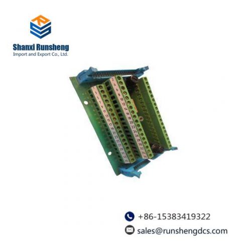 ABB DI/DO86-32CH Terminal Block: Industrial Control Module, High Density, Robust Connectivity