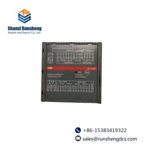 ABB GJR5251600R0202 07AI91 Analog I/O Module for Industrial Automation