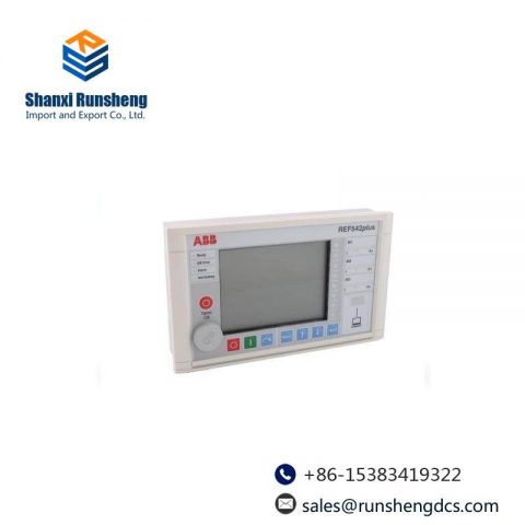 ABB REF542 PLUS 2RCA029395 MMI2 IEC (BASE): Advanced Human Machine Interface for Industrial Automation