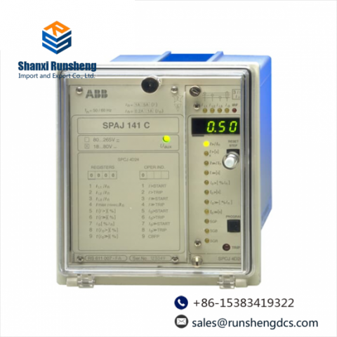 ABB SPAJ 141C RS611007-AA Earth Fault Relay - Advanced Protection Solution for Industrial Applications