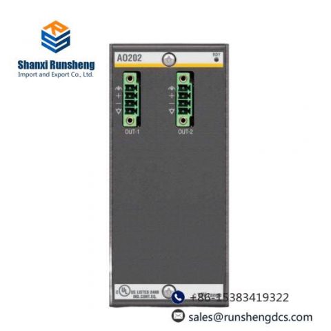 Bachmann AO202 Analog Output Module - Precision Control for Industrial Automation