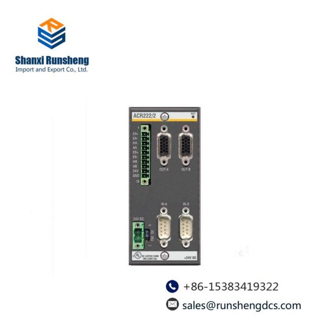 Bachmann ACR222/2 Axis Controller Module, High-Performance Industrial Control