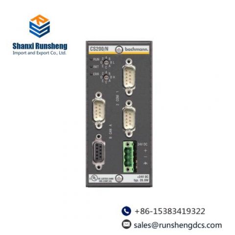 Bachmann CS200/N - High-Performance CANopen Slave Module for Industrial Automation
