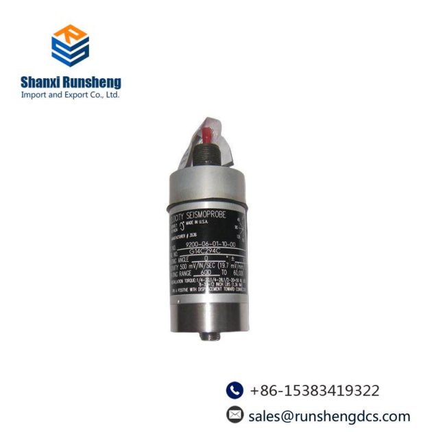 BENTLY 9200-06-02-10-00 High Precision Vibration Monitoring Module