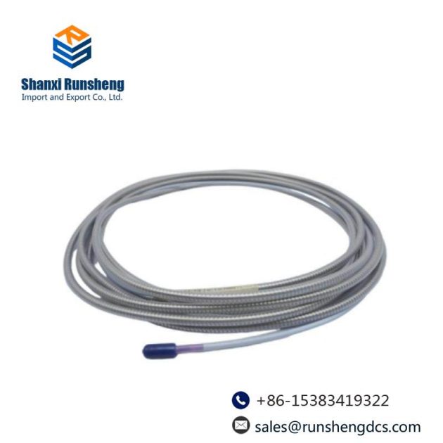 Bently Nevada 330730-080-01-05 Cable Extension, High Temperature Resistance, 100℃ Operating Temperature, Non-Contact Installation
