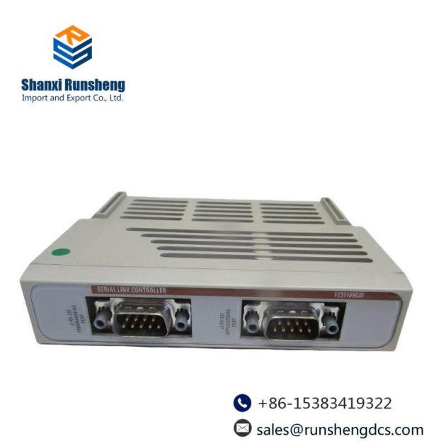EMERSON 1C31169G01: Advanced Serial Link Controller, Precision Engineering for Industrial Control